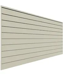 Proslat 8 ft. x 4 ft. PVC Slatwall