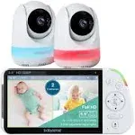 Babysense 1080p Full HD Split-Screen Baby Monitor Size 2 Cameras