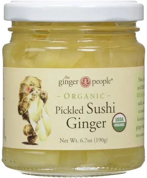 The Ginger People Organic Pickled Sushi Ginger