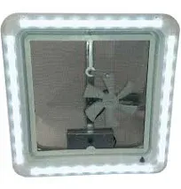 Heng&#039;s RV Chandelier LED Vent Trim Ring -Warm Light