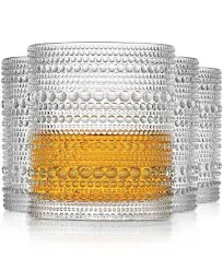 OPAYLY Hobnail Drinking Glasses