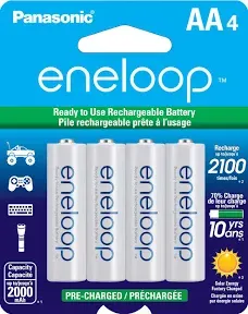 Panasonic Eneloop Rechargeable AAA Batteries