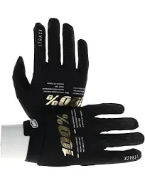 100% 10008-00005 ITRACK GLOVES BLACK SM