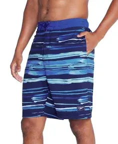 Speedo Men's Swim Trunk Knee Length Boardshort Bondi Printed