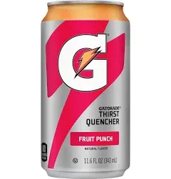 Gatorade 30903 Thirst Quencher Can Fruit Punch 11.6oz Can 24/Carton (GTD30903)