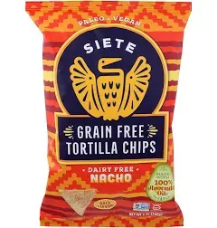 Siete Nacho Grain Free Tortilla Chips