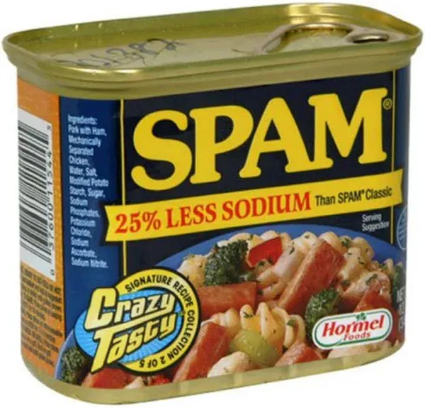 Spam Less Sodium