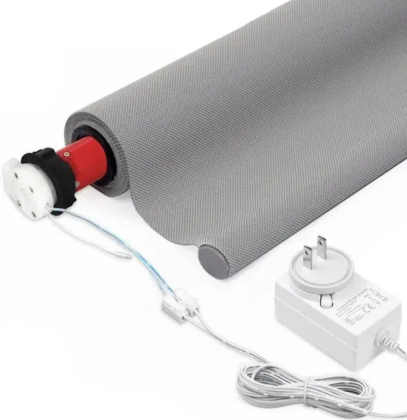 12V DIY Electric Roller Blinds/Shades 25mm Tubular Motor, Motorized Shades Blind