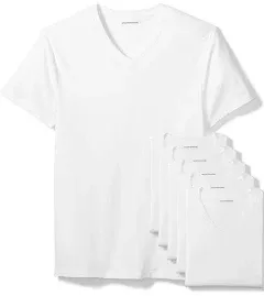 Amazon Essentials Men's 6-Pack V-Neck Undershirts