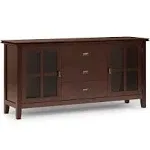 Simpli Home - Artisan Large Sideboard Buffet - Russet Brown