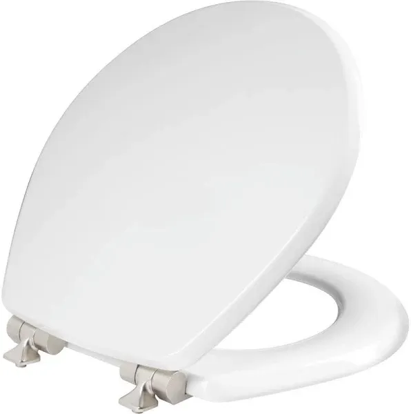 Mayfair Wood Toilet Seat Elongated White