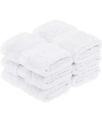 SUPERIOR 6-piece Egyptian Cotton Washcloth Set