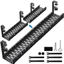 BIWIST Extendable Under Desk Cable Management Tray