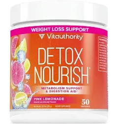 Delicious Pink Lemonade Detox Cleanse Powder - Science-Based Weight Loss Support