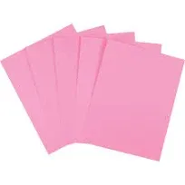 Staples Brights Multipurpose Paper 24 lbs. 8.5&#034; x 11&#034; Pink 500/Ream (20106)