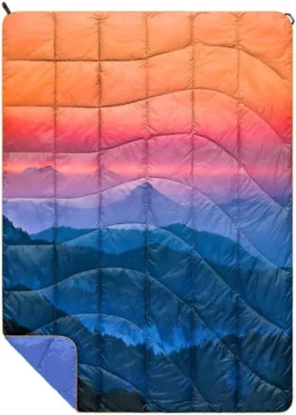 Rumpl Alpenglow Nanoloft Travel Blanket