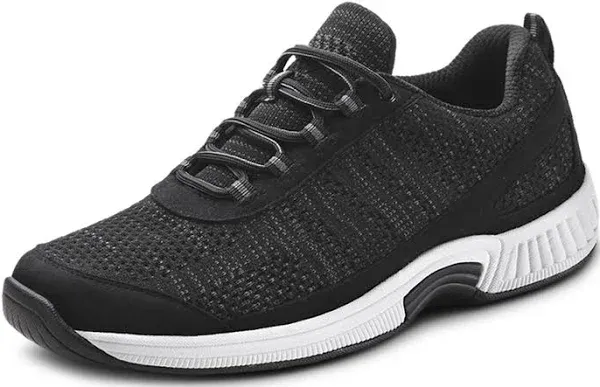 Orthofeet Men's Orthopedic Knit Lava Sneakers