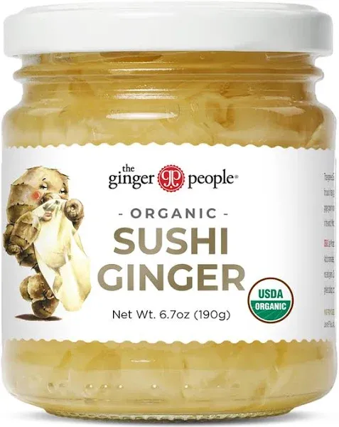 The Ginger People Organic Pickled Sushi Ginger