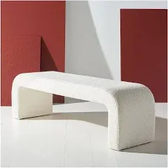 SAFAVIEH Caralynn Upholstered Bench