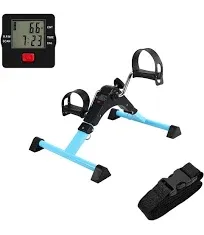 Ahmed Folding Under Desk Bike Pedal Exerciser for Arm/Leg Medical Fitness Exe...