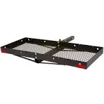 48&#034; Folding Bumper Hitch Cargo Carrier Tray