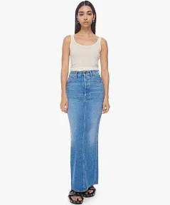 Mother Denim Candy Stick Maxi Skirt