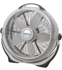 Lasko Wind Machine 3300 20 inch 3 Speed Cooling Pivoting Head Floor Fan (2 Pack)