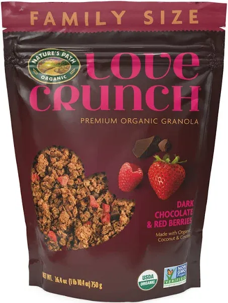 Love Crunch Dark Chocolate Berries Granola, 26.4 Ounce -- 6 per case