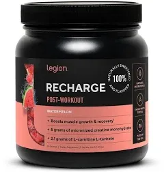 LEGION Recharge Post Workout Supplement (Strawberry Lemonade) - All Natural M...