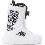 DC Women's Phase BOA Snowboard Boots White/Black Print / 7