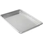 Tiger Chef Full Size 18 x 26 inch Aluminum Sheet Pan Commercial Bakery Equipment Cake Pans 19 Gauge 12 Pack