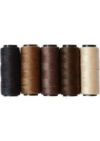 YANTAISIYU 5 Rolls Polyester Sewing Thread