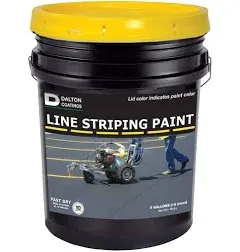 Dalton 5040 Yellow Line Striping Paint, 5 gal.