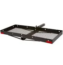 48in Folding Hitch Cargo Carrier Designed for 2in Class III/IV Hitch Receivers