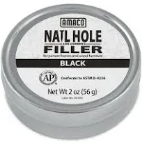 Amaco Nail Hole and Corner Filler - 2 oz, Black