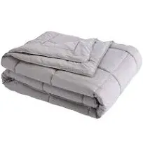 Lotus Home Stayclean Bacteria Reducing Down Alternative Blanket With Microfiber Cover and Water and Stain Resistance