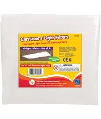 Educational Insights Classroom Mood Filters 4/Set Whisper White 1231