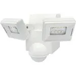 IQ America LB1870QWH 700 Lumen Battery Operated LED Motion Security Flood Light