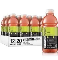 12 Pack Refresh Electrolyte Enhanced Water Tropical Mango 20 Fl Oz (12 Pack)