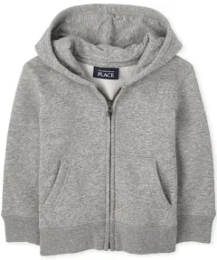 Grey Children’s Place zip up hoodie size 5T