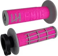 ODI EMIG 2.0 Diamond Lock-On Grips 7/8&#034; Pink/Grey