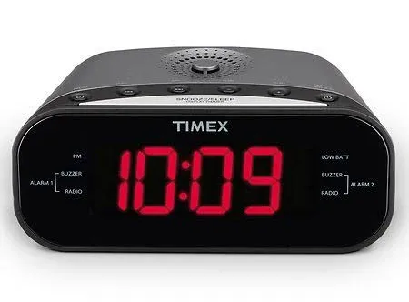 Timex Am-FM Dual Alarm Clock Radio with Digital Tuning