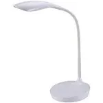 Bostitch Konnect Gooseneck Desk Lamp White