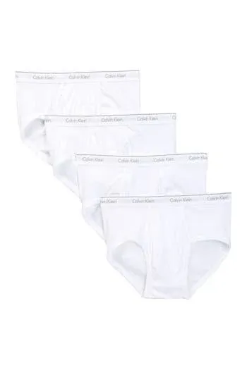 Calvin Klein Men's 4-Pack Cotton Briefs