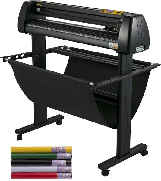 Vevor Vinyl Cutter Machine 34 Cutting Plotter Bundle Vinyl Printer