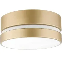 Globe Electric 60754 Novogratz x Globe Aurora 2-Light Flush Mount Ceiling Light