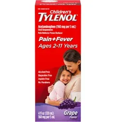 Infants' Tylenol Acetaminophen Medicine Cherry