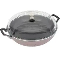 Staub Cast Iron Braiser with Glass Lid