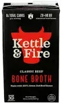 Kettle & Fire Classic Beef Bone Broth (32 oz)