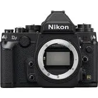 Nikon Df 16.2MP DSLR Camera Body Silver (Shutter Count:16672) Near Mint #3768A